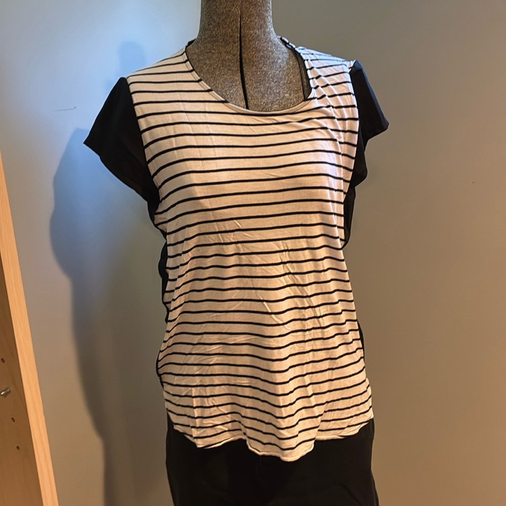New York & Company Striped Top